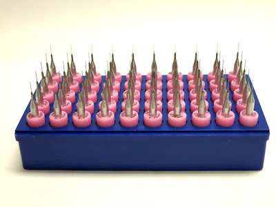 Juego de 50 brocas socavadas para PCB de carburo de tungsteno Matrix 0,25 m 0,0098" x 0,177" Foto 1 de 3