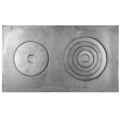 Cast Iron Stove Kitchen Flange Oven Rings BBQ Grill Barbecue Cooking Heavy Duty - Image 1 of 3