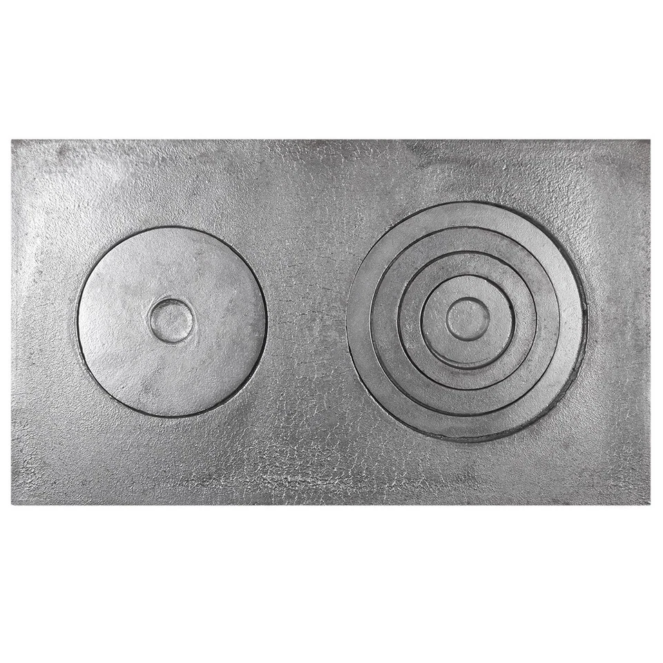 Cast Iron Stove Kitchen Flange Oven Rings BBQ Grill Barbecue Cooking Heavy Duty - Image 1 of 3