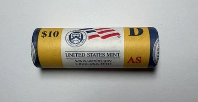 2009 D AMERICAN SAMOA US MINT WRAPPED QUARTER ROLL - BU - Image 1 of 3