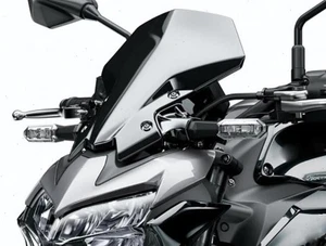 Black For Kawasaki Z900 Z650 2020-22 Windscreen Windshield Visor Deflector Cover - Picture 1 of 8