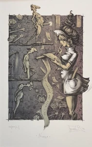 ULYANA TURCHENKO: Exlibris for Jan Stefancik; 2016; in Passepartout - Imagen 1 de 2
