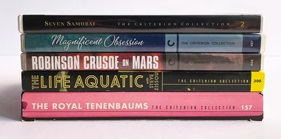 Criterion DVD Lot! Magnificent Obsession, Robinson Crusoe, The Seven Samurai... - Image 1 of 4