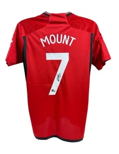 Mason Mount Signed Manchester United Adidas Jersey Beckett Size Large - Picture 1 of 3