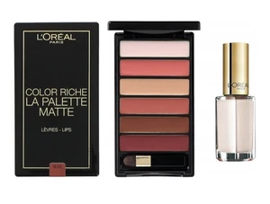 Set regalo L'Oreal Color Riche Matte La palette e smalto per unghie - finitura nuda opaca - Foto 1 di 3