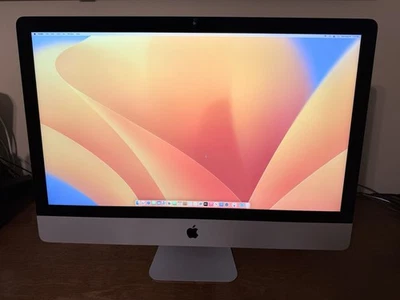 Apple iMac 2017 4,2 GHz I7 Retina 5K 64 GB RAM 1 TB SSD 8 GB GPU Radeon Pro 580X Foto 1 de 4