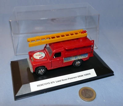 Mebetoys réf A74 : Land Rover Pompieri Gran Toros Vigili del Fuoco - Photo 1/4