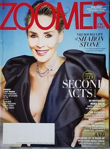 Zoomer I'm One Magazine April May 2021 Sharon Stone Spring Cook Books s3 - Picture 1 of 6
