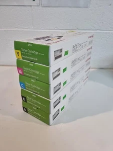 Genuine Fuji Xerox CM415 Black/Cyan/Magenta/Yellow Toner cartridges - Picture 1 of 9