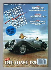 *** SPIEGEL Nr. 64 *** 12-1993 // Rückenlehne Delahaye 135 - Mercedes 300 Compet. - Bild 1 von 2