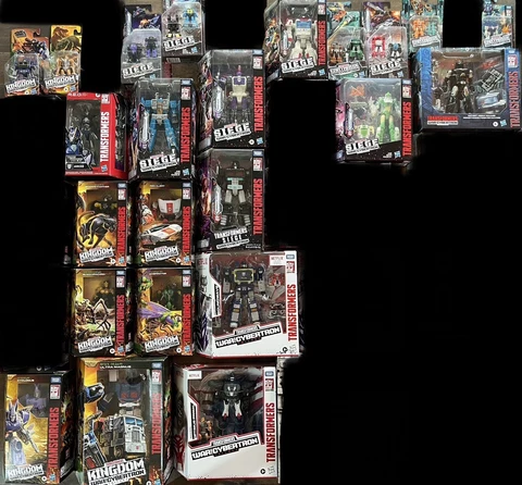 WFC Transformer LOT Ratchet Greenlight Soundwave+Netflix/Siege/Earthrise/Kingdom Cover