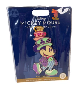 Prendedor Disney Mickey Mouse La atracción principal Mad Tea Party serie de lanzamiento limitado 3/12 - Imagen 1 de 4