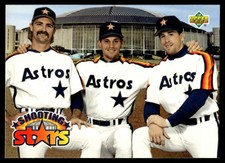 1993 Upper Deck Team Stars #475 Doug Drabek/Craig Biggio/Jeff Bagwell Houston