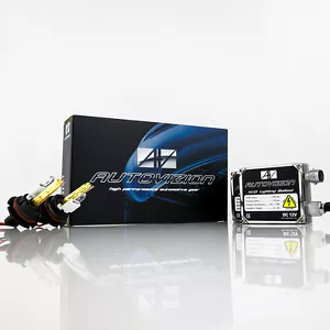 Autovizion Premier 55 Watts 9004 HB1 3000K High/Low Golden Yellow HID Xenon Kit - Picture 1 of 10
