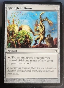 MTG Springleaf Drum Lorwyn 261/301 Regular Common - Picture 1 of 2