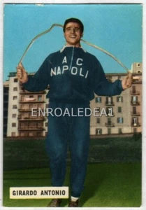 FIGURINA FOTOCALCIO FOTO CALCIO FILATELICHE 1962/63 1963 NAPOLI GIRARDO NUOVA - Foto 1 di 1
