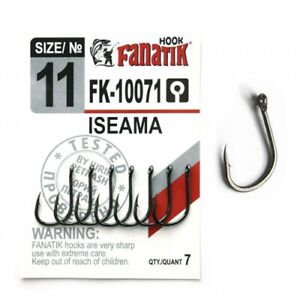 FANATIK Haken FK-10071 ISEAMA Obst- u. Pflanzenköder Karpfen Brasse (10 - 20 mm)