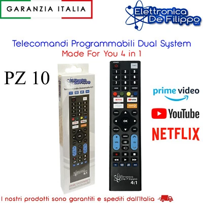 10 Telecomandi Programmabili Universali Elettronica De Filippo come Made For You - Immagine 1 di 4