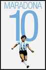 Diego Armando Maradona Napoli Poster Locandina 45X32cm Argetina El Pibe De Oro
