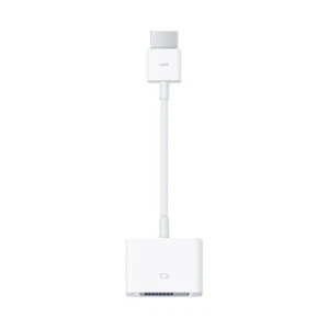 Genuine Apple HDMI to DVI Video Adapter Cable for Mac mini-MacBook Pro MGVU2ZM/A - Picture 1 of 6