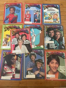 Vintage Lot of 10 Dynamite Magazine Gary Coleman, Scott Baio, Dukes of Hazzard - Picture 1 of 8