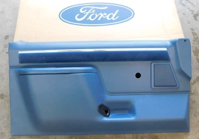 Новая из старых запасов оригинальная дверная панель для пикапа Ford 1988 1991 F250 F350 1989 1990 F150 синяя левая - Изображение 1 из 4