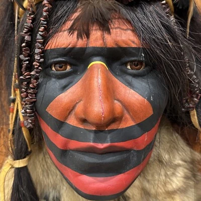 Indian Art 67/1000 TWO BEARS From The Heart Of Idaho by Cindy Jo Popejoy + COA - Image 1 of 4