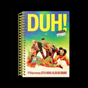 K-POP P1Harmony 8th Mini Album DUH! U Ver. CD+80p Book+3p P.Card+Poster+etc+Gift - Picture 1 of 5