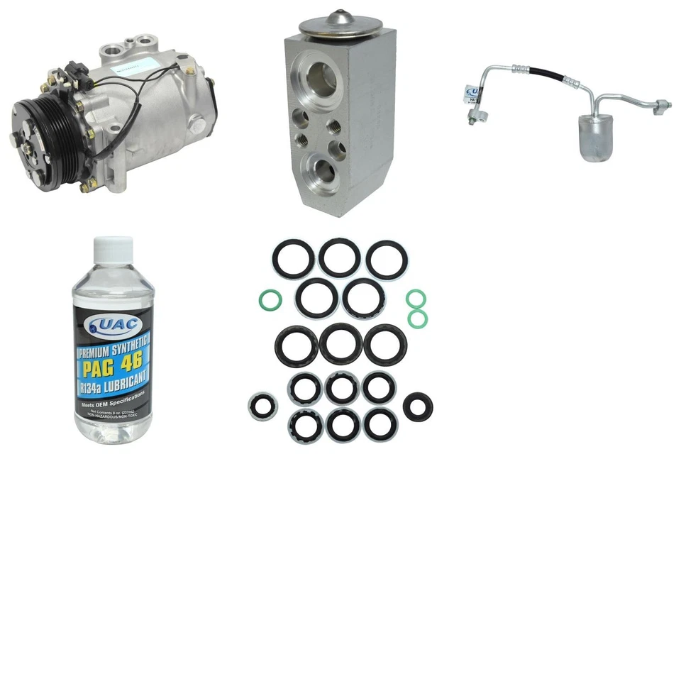 适用于 2002 - 2003 Saturn Vue 2.2L L4 空调压缩机套件 UAC — 第 1/1 张图片