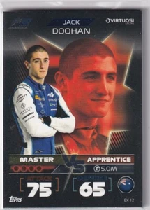Topps F1 Turbo Attax 2022 Formule 1 Nr Ex 12 Jack Doohan Master Vs Apprenti - Picture 1 of 2