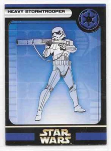 2004 Star Wars Miniatures Heavy Stormtrooper Stat Card Only - Bild 1 von 2