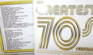THE GREATEST 70s ALBUM - UK 2 X V/A CDS -T REX-BLONDIE-STEVE HARLEY-AL GREEN-MUD - Bild 1 von 1