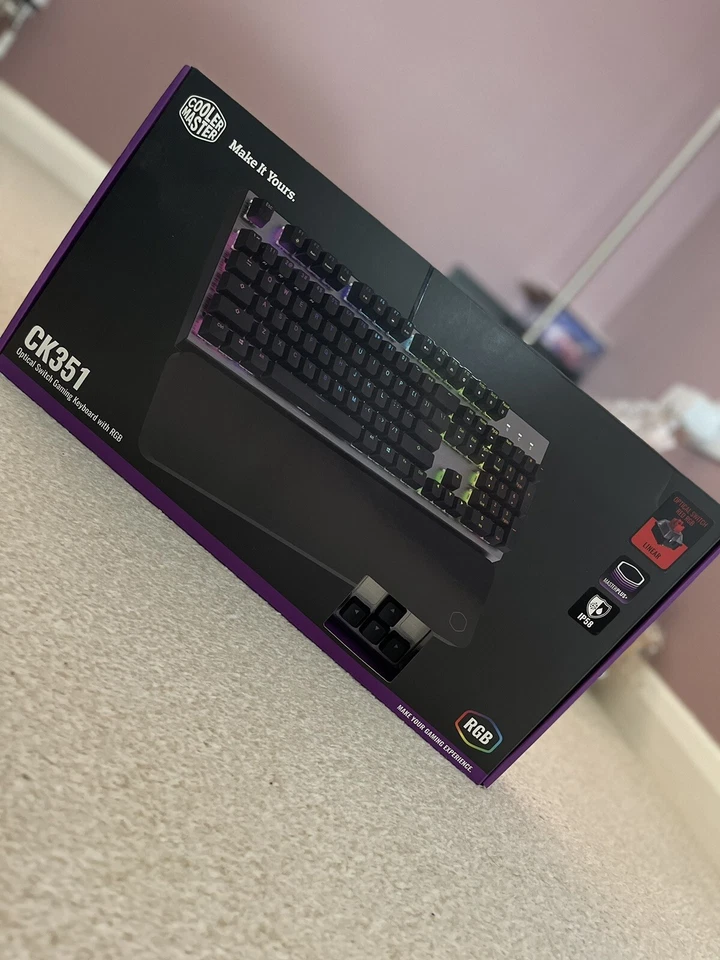 Cooler Master CK351 Wired Gaming Keyboard - CK-351-SKOR1-UK - Image 1 of 4