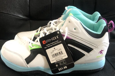 AND1 Boys Lace-Up White High Top Basketball Sneakers, Size 6 NWT - Image 1 of 4