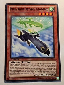 Mecha Phantom Beast Blackfalcon●YUGIOH●LTGY●2013●SPANISH●COMMON●NM●Y19 - Picture 1 of 2