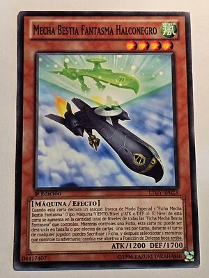 Mecha Phantom Beast Blackfalcon●YUGIOH●LTGY●2013●SPANISH●COMMON●NM●Y19 - Image 1 of 2