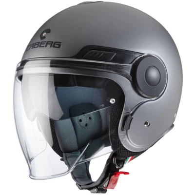 Caberg Uptown matt-gun metallic Jethelm Motorradhelm Rollerhelm - Bild 1 von 3