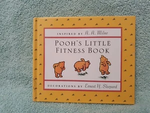 POOH'S LITTLE FITNESS BOOK Hardback - Imagen 1 de 6