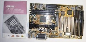 Mainboard Slot1 Asus P2B Rev 1.02. PC Computer retro vintage - Bild 1 von 6