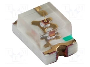 20mA 0805 λd: 640nm 2x1,2mm rot 2,1÷2,6V SMD 130° LED 55mcd - Bild 1 von 1