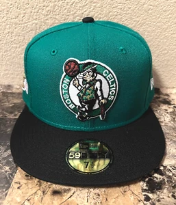 New Era NBA Boston Celtics 2024 Champions Men’s 59Fifty 7 1/2 Kelly Grn/Blk BNWT - Picture 1 of 7