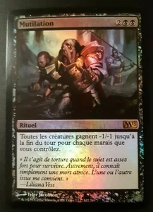 Mutilation VF PREMIUM / FOIL - French Mutilate - Magic mtg - Picture 1 of 1