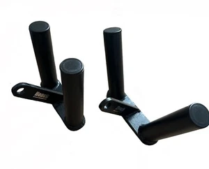 Angled & Parallel 48mm Thick Grip Row Rowing Cable Machine Attachment Package - Picture 1 of 9