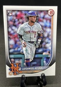 2025 Bowman #83 Luisangel Acuna RC - New York Mets - Picture 1 of 3