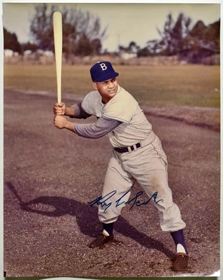   Campanella, Roy 签名/框架 16x20 9.5 712511 JSA LOA(全) — 第 1/3 张图片