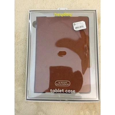 heyday™ Apple iPad pro/ Air 10.5" case- Tan Faux Suede  - Image 1 of 3