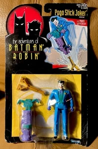 Figura de acción Kenner The Adventures of Batman & Robin Pogo Stick Joker 1995 nueva - Imagen 1 de 9