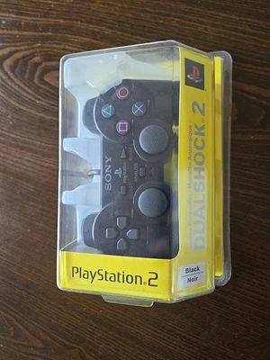 Sony PlayStation 2 Dual Shock Analog Controller - Black - Photo 1/4