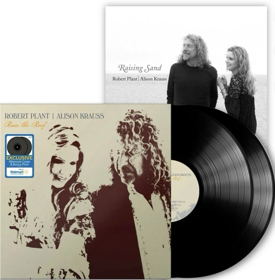 Robert Plant, Alison Krauss Raise the Roof Vinyl, Bonus Alternate Cover & Poster — 第 1/2 张图片