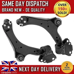 FORD MONDEO MK4 2007-2015 FRONT SUSPENSION WISHBONE CONTROL ARMS PAIR X2 KIT - Picture 1 of 9
